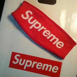 Supreme Red Headband